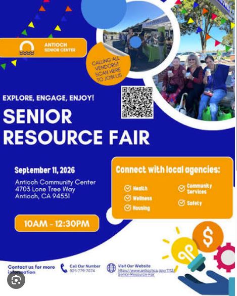 senior resource fair flier